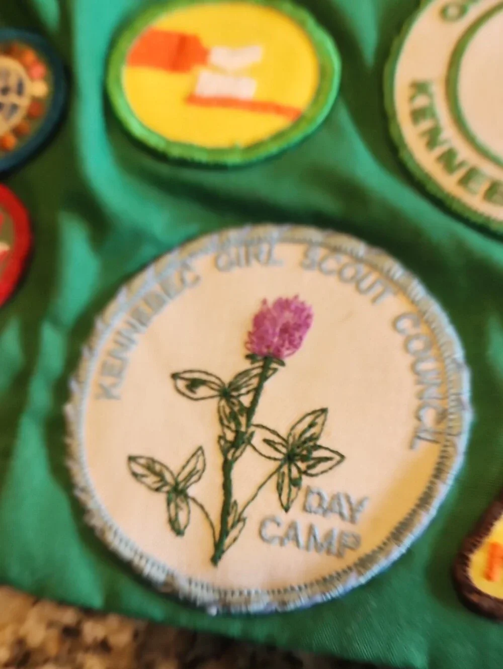 Girls' Junior Green Badge Vest - 602 Bridge to Juniors